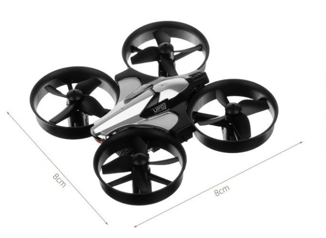 Mini dron s režimom akrobacie – Strieborný