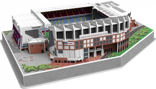 3D puzzle Stadion Villa Park - FC Aston Villa