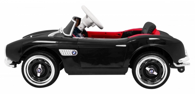 Elektrické autíčko BMW 507 Retro pre deti čierne