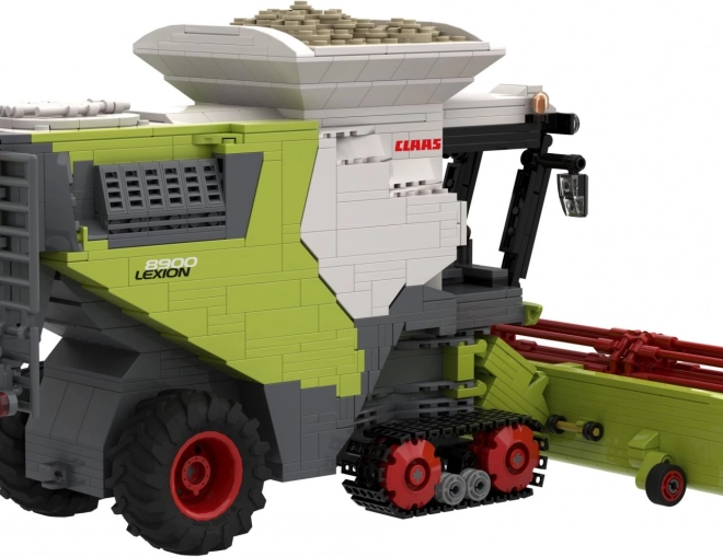 Stavebnica Brixies Plus Claas Lexion 8900 Terra Trac s prívesom