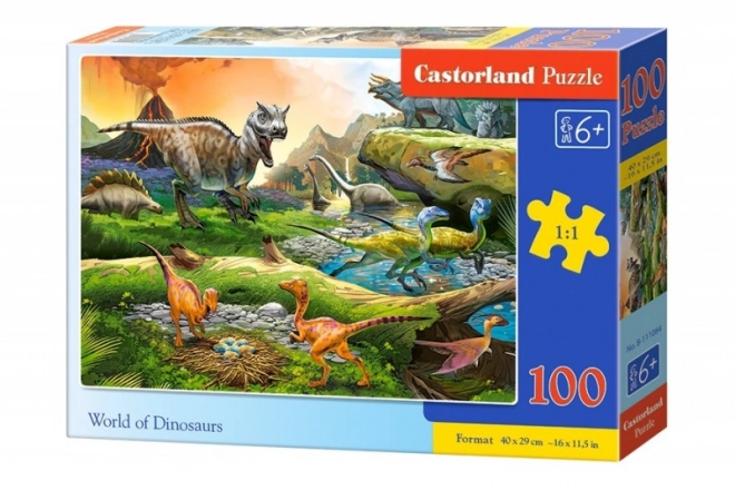 Puzzle Svet dinosaurov