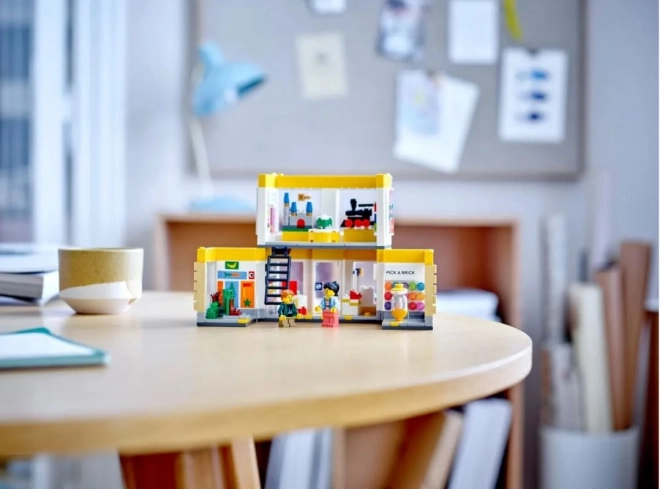 Miniatúrny LEGO obchod