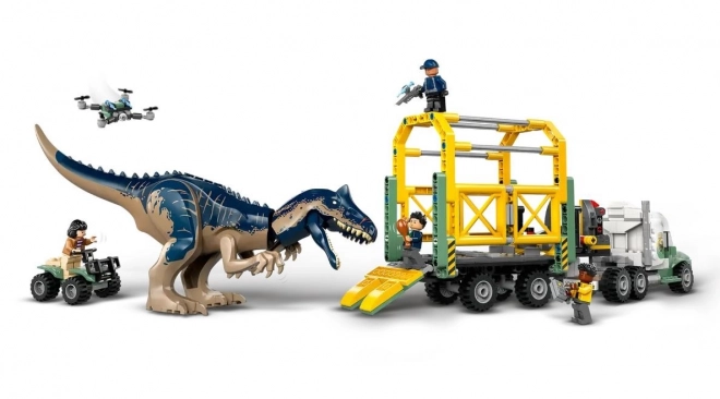 Lego Jurassic World - Allosaurus prepravný kamión