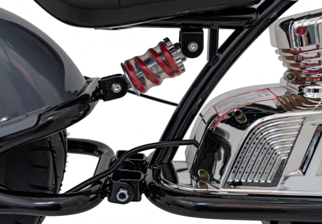 Motocykel Chopper Warrior Grey