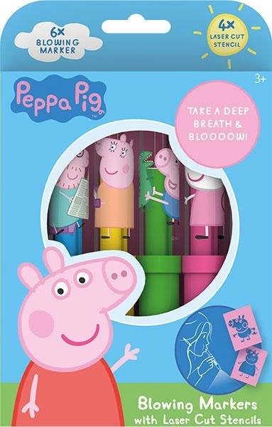 Fúkacie fixky Prasátko Peppa