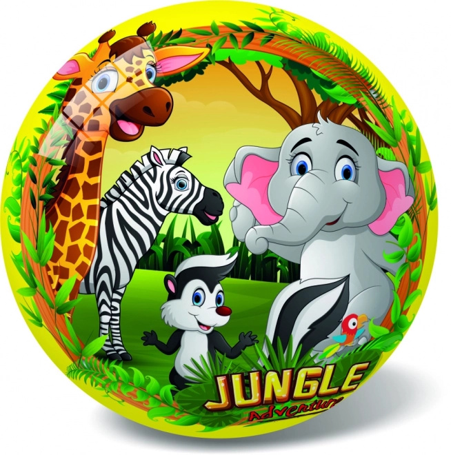 Jungle Zvieratká Loptu 14 cm