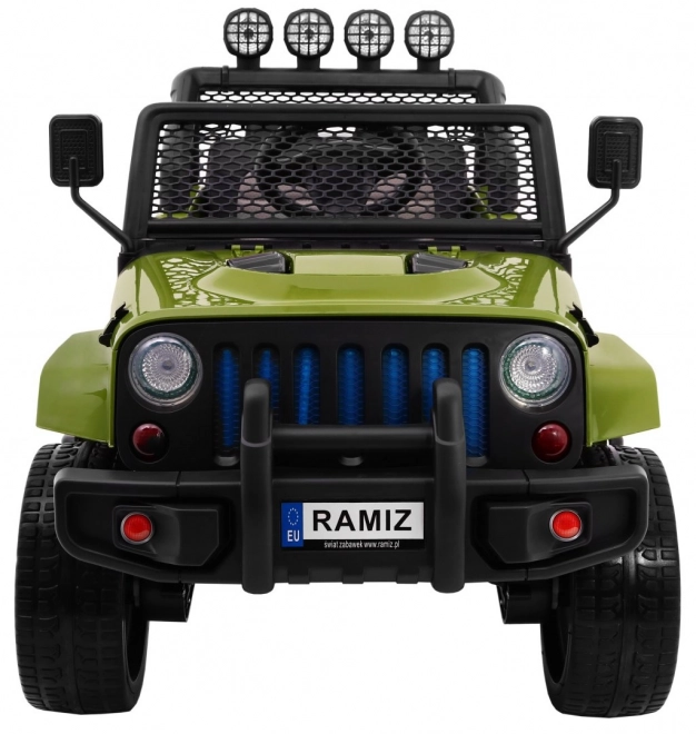 Terénne auto Raptor Drifter Green + Diaľkové ovládanie + Pohon 4x4 + Úložný priestor + Pomalý štart + MP3 LED dióda