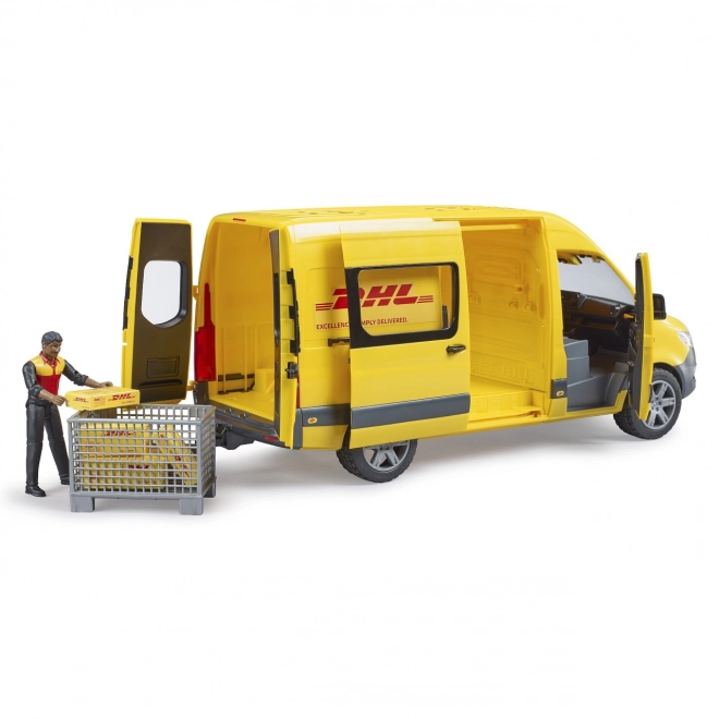 Bruder Mercedes-Benz Sprinter DHL s vodičom