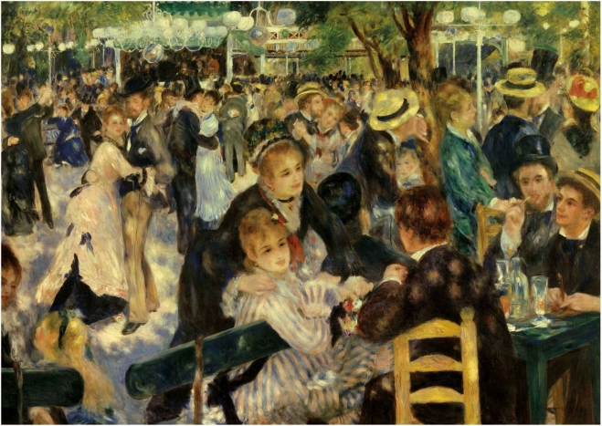 Puzzle Tanec v Moulin de la Galette 3000 dielikov