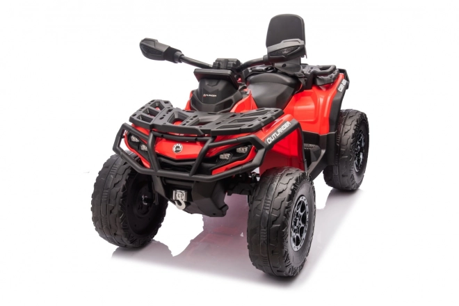 Elektrická detská štvorkolka Can-Am Outlander červená