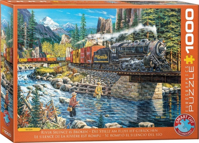 Eurographics puzzle Rušenie ticha 1000 dielikov