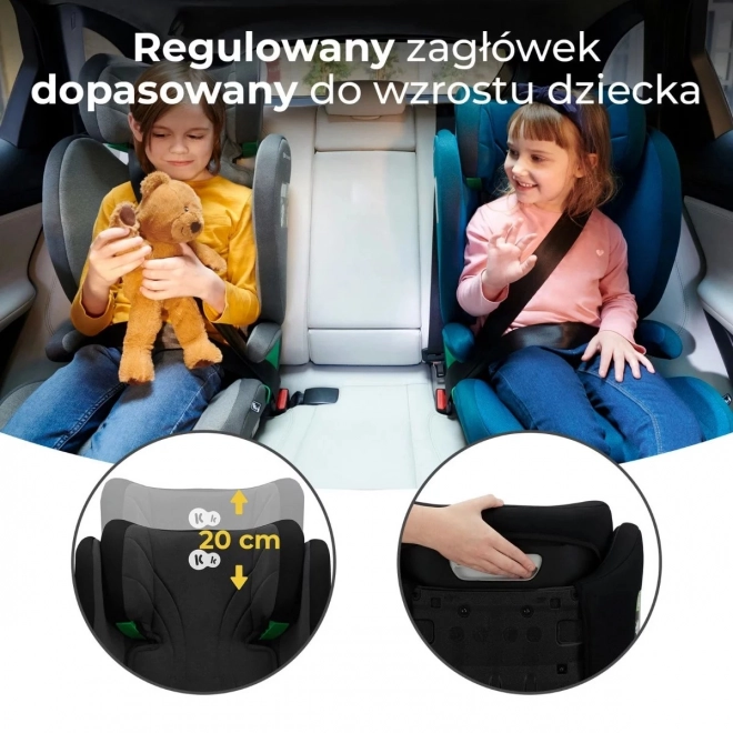 Detská autosedačka Junior Fix 2 i-Size 100-150 cm grafitovo čierna