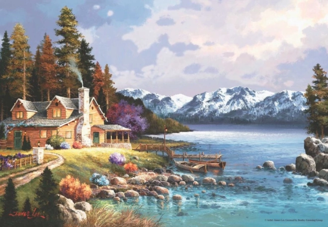 Anatolian puzzle Horská chatka 500 dielikov