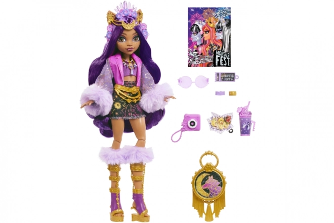 Barbie Monster Fest bábika Clawdeen