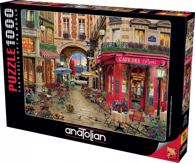 Puzzle Kaviareň v Paríži 1000 dielikov