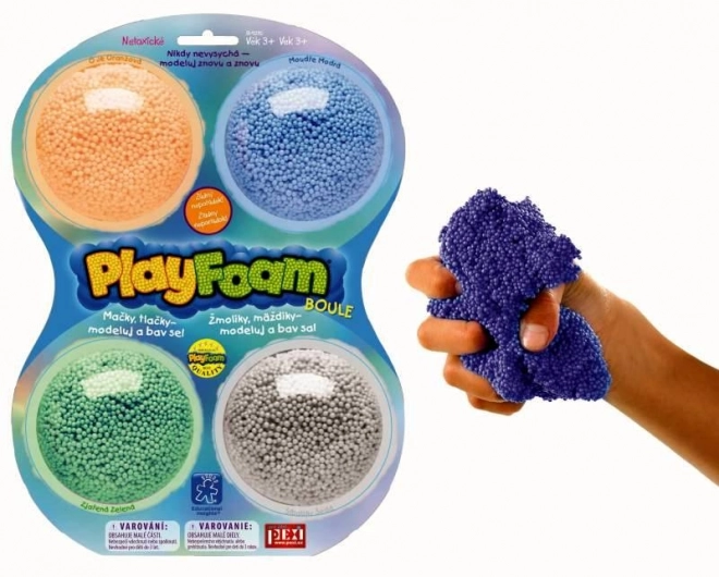 PlayFoam farebná pena 4 pack