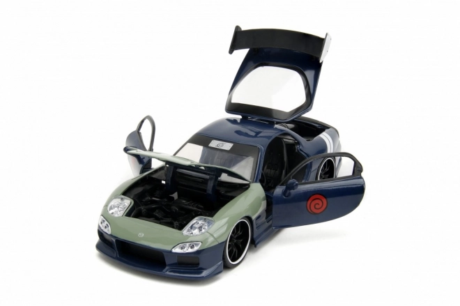 Jada Toys: Naruto - 93 Mazda RX-7 s figúrkou 1:24