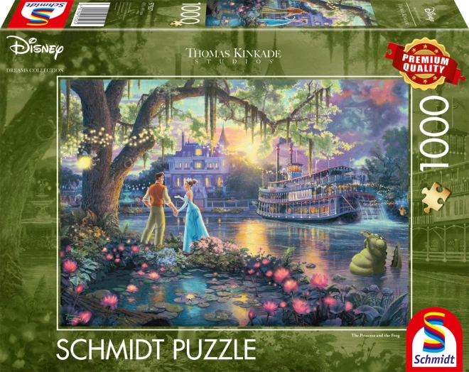 Puzzle Princezná a žabiak 1000 dielikov