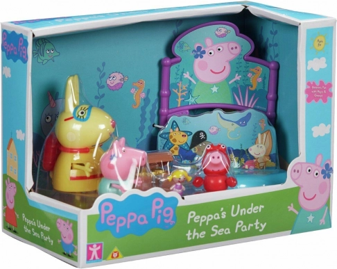 Prasiatko Peppa – sada Svet pod vodou: 3 figúrky a doplnky