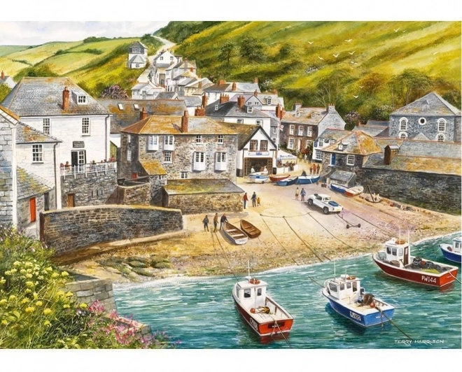 Puzzle Prístav Isaac, Cornwall 500 dielikov