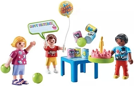 Sada narodeninovej párty pre deti Playmobil