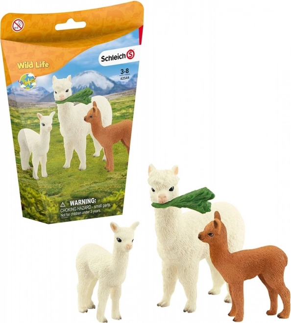 Rodina alpak Schleich Wild Life