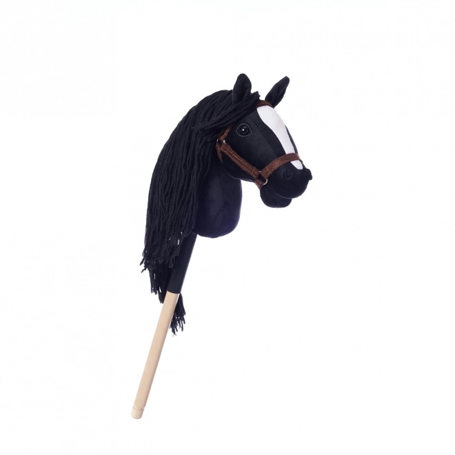 Koník na tyči Hobby Horse HOPPIHORSE čierny