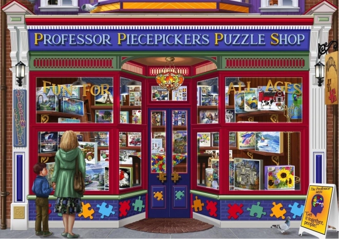 Bluebird Puzzle Obchod Profesor Puzzle 1500 dielikov