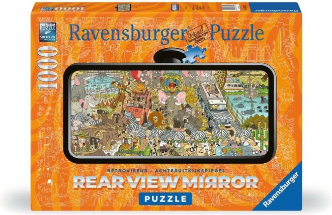 Ravensburger Puzzle Pohľad Do Zrkadla: Safari 1000 Dielikov