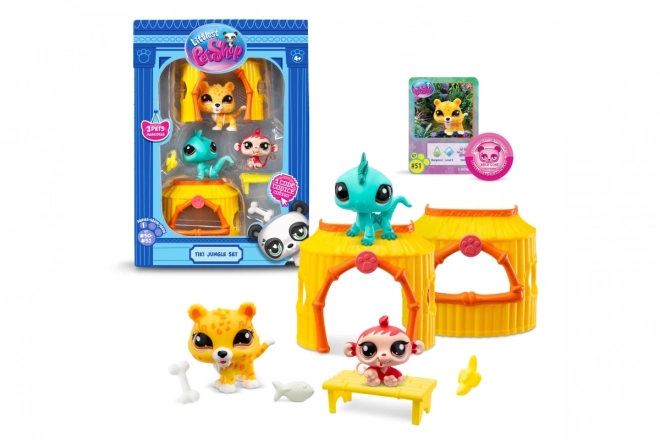 Littlest Pet Shop - Džungle figúrky - generácia 7