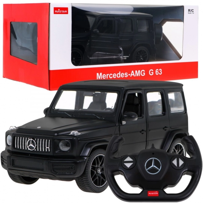 Zmenšený model auta Mercedes-AMG G63 Rastar čierny