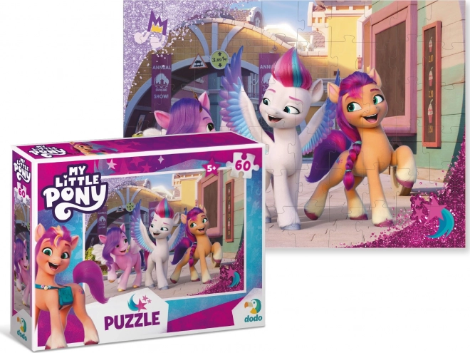 Puzzle My Little Pony: V meste 60 dielikov