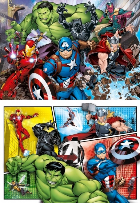 Puzzle 2x60 dielikov Avengers