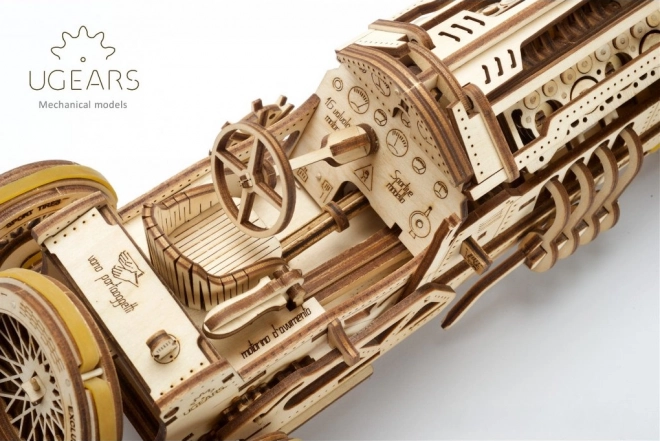 Ugears 3D puzzle Grand Prix auto