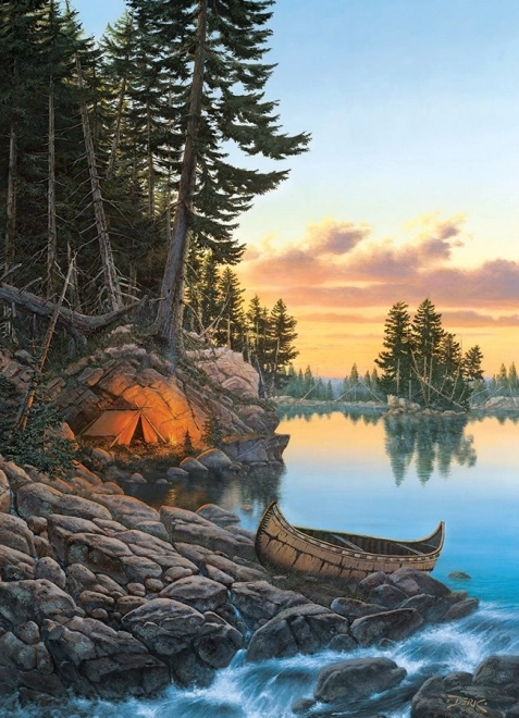 Puzzle Večerná žiara 1000 dielikov