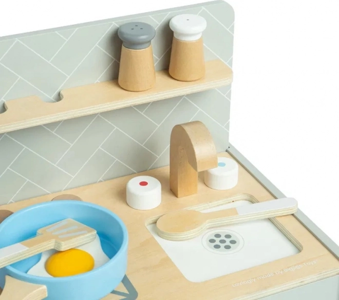 Bigjigs Toys Prenosná detská kuchynka
