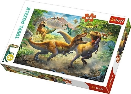 Puzzle Dinosauří súboj 160 dielikov