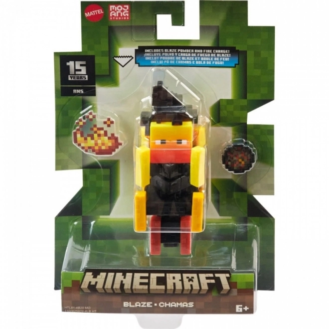 Figúrka blaze z Minecraftu