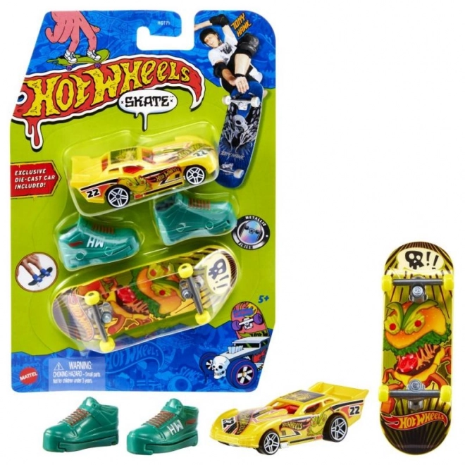 Hot Wheels Sběratelská Kolekcia Fingerboard A Boty