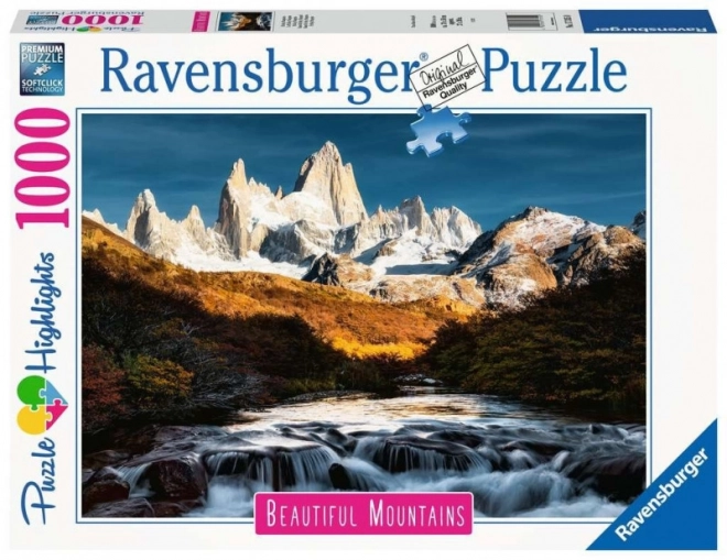 Puzzle Ravensburger Fitz Roy Patagónia 1000 dielikov