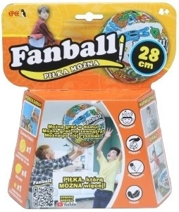 Fanball - Plechovka na lopty, oranžová