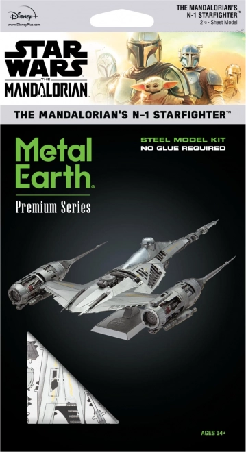 Prémiový 3D puzzle Star Wars Mandalorian N-1 Starfighter