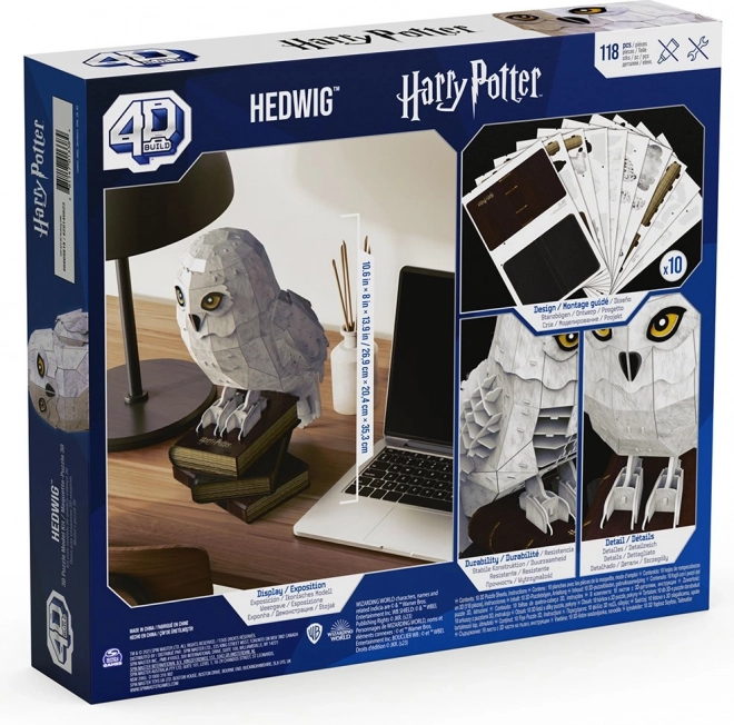 4D Puzzle Harry Potter Hedvika Na Stojane