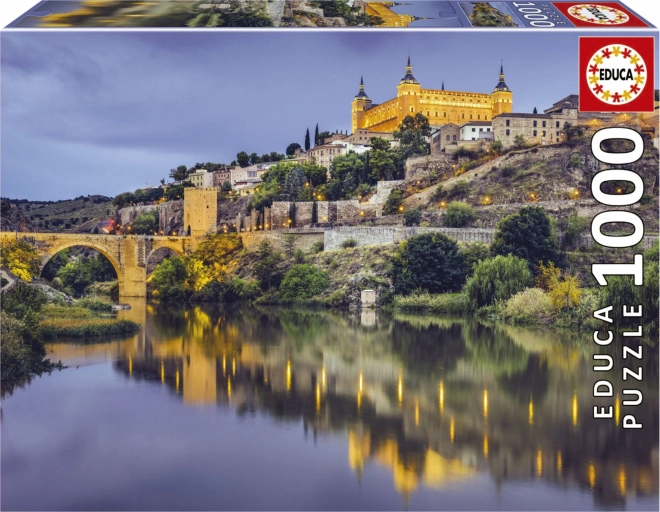 Puzzle Západ slnka v Španielsku: Toledo 1000 dielikov