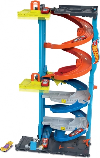 Hot Wheels City pretekárska veža s transformáciou 2 v 1