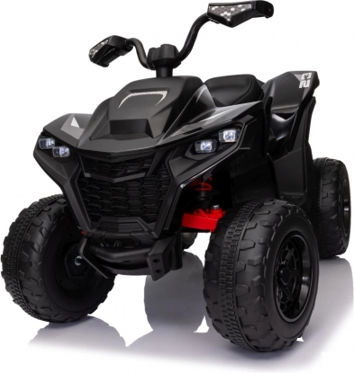 Pojazdný štvorkolák Fast Wheel čierny