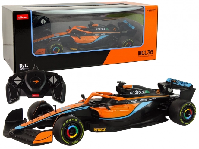 Auto na diaľkové ovládanie McLaren F1 oranžové