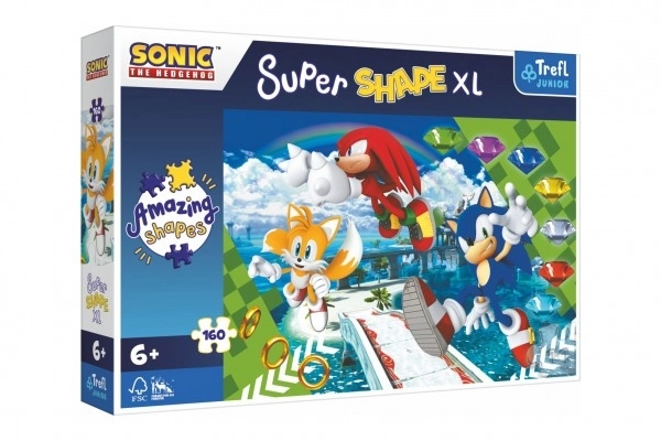 Puzzle Šťastný Sonic