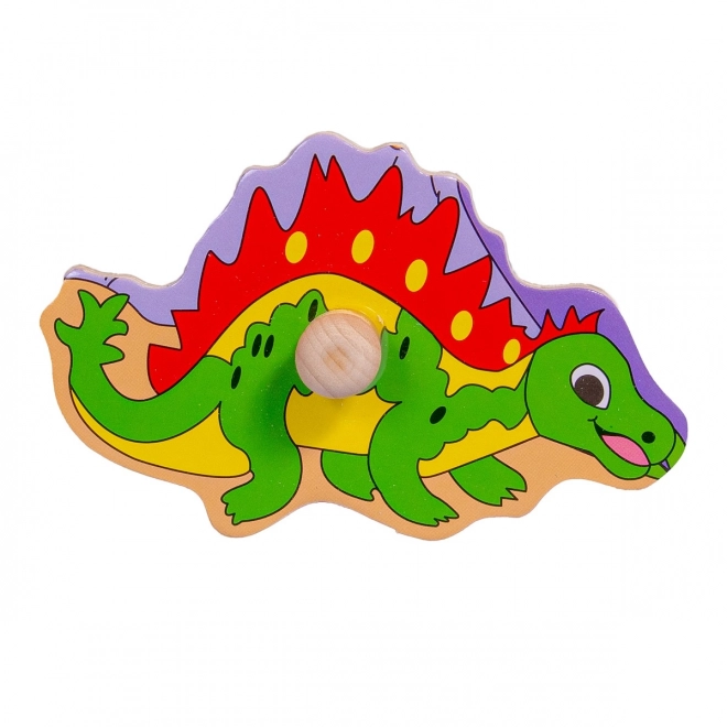 Drevené puzzle Dinosaury s úchytmi