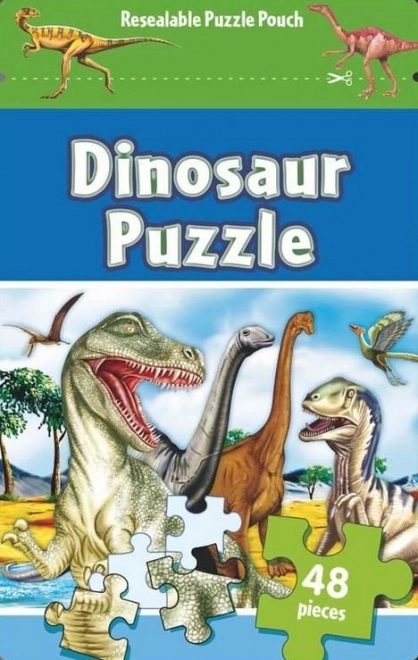 Puzzle Dinosaury 48 dielikov